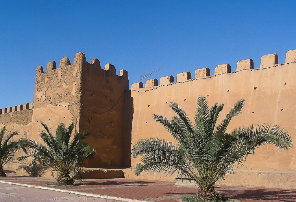 Taraudant vielle ville au Maroc.